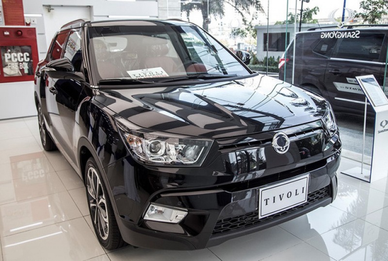 xe ssangyong giam gia hang tram trieu dong tai viet nam