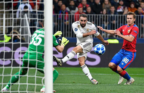 real madrid thua cska moskva tai champions league