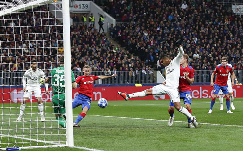 real madrid thua cska moskva tai champions league