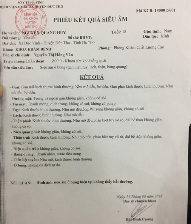 vu sinh vien hoc vien hau can bi tra ve vi than lac cho bo chi huy quan su tinh ha tinh noi gi