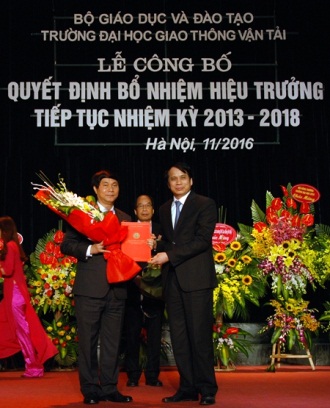 bo nhiem hieu truong truong dh giao thong van tai