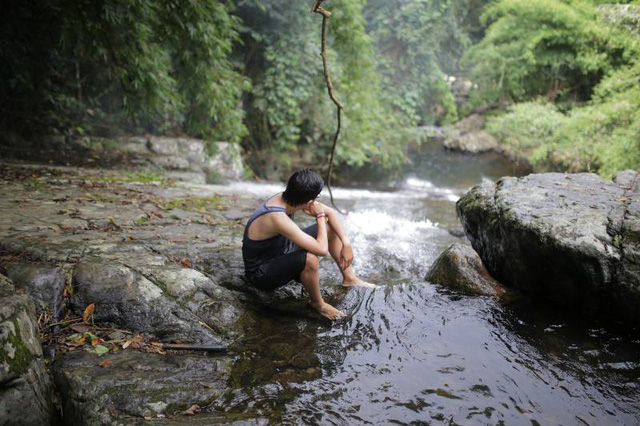 nghet tho chinh phuc thac 7 tang o lam dong