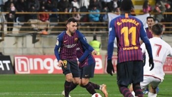 Cúp Nhà Vua Tây Ban Nha: Real thắng dễ, Barca nhọc nhằn