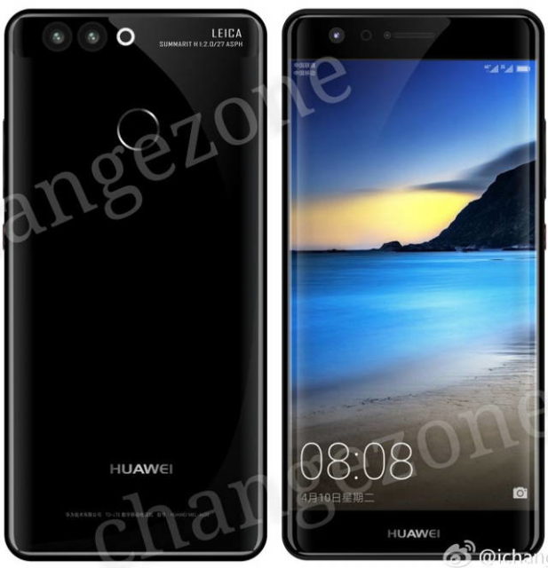 huawei p10 trang bi man hinh cong khong dung phim home vat ly