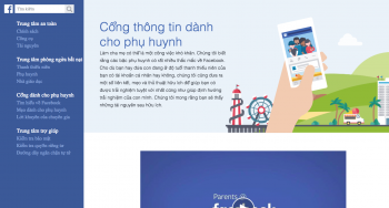 Facebook mở cổng thông tin giúp phụ huynh hiểu và định hướng cho con trẻ