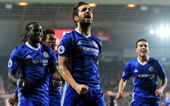 Hạ gục Sunderland, Chelsea củng cố ngôi đầu Premier League