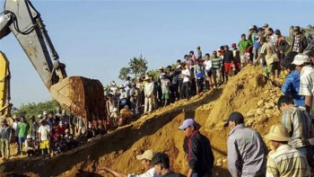 Sập mỏ khai thác ngọc kinh hoàng tại Myanmar khiến 20 người tử vong