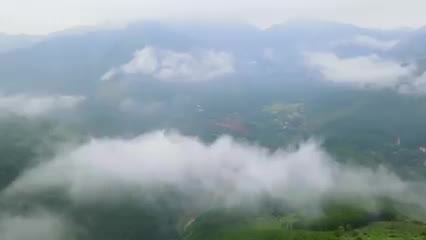 The beauty of the Ten village in the morning dew