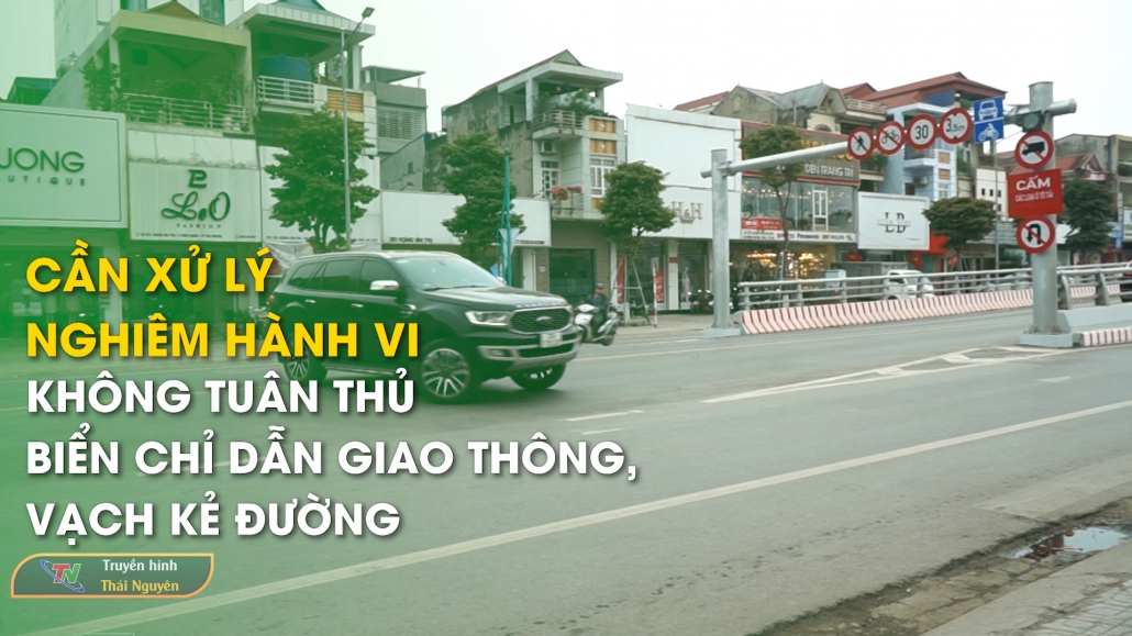 Cần xử lý nghiêm hành vi không tuân thủ biển chỉ dẫn giao thông, vạch kẻ đường – Văn hóa giao thông