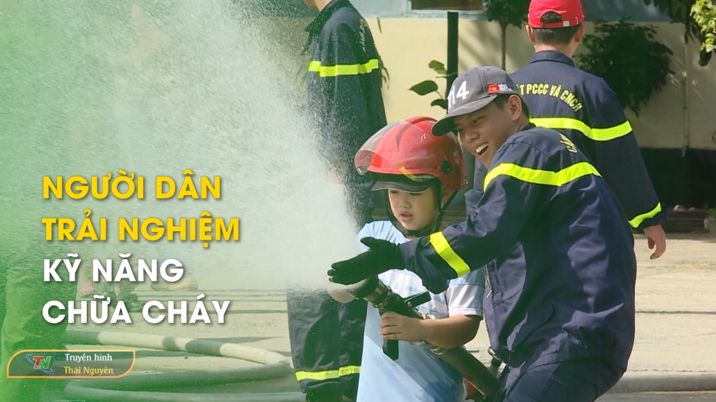 Người dân trải nghiệm kỹ năng chữa cháy – Bản tin Trong nước quốc tế 15/6/2024