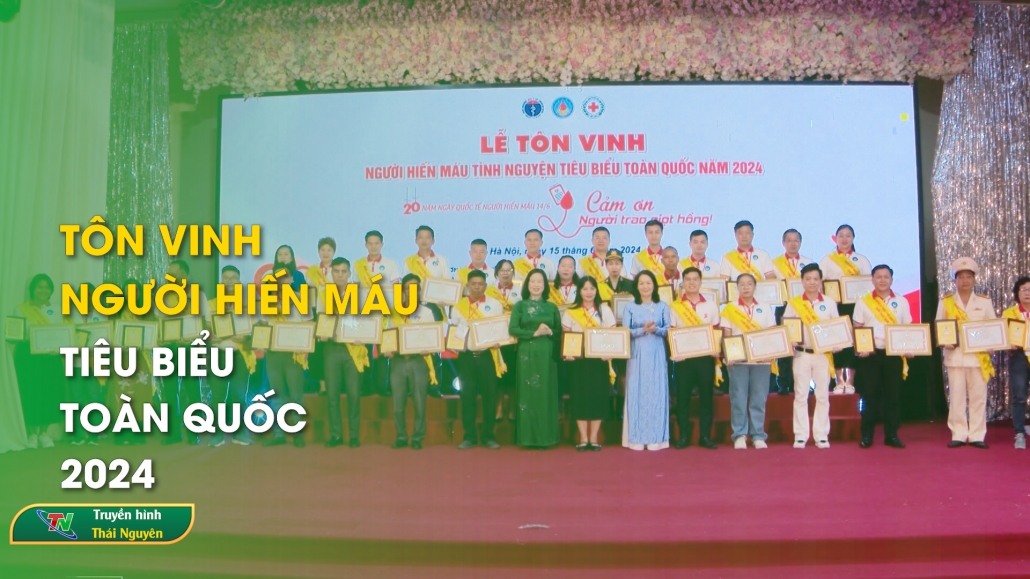 Tôn vinh người hiến máu tiêu biểu toàn quốc 2024 | Bản tin Trong nước Quốc tế ngày 16/6/2024